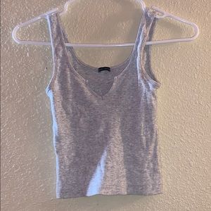 brandy melville grey tank!